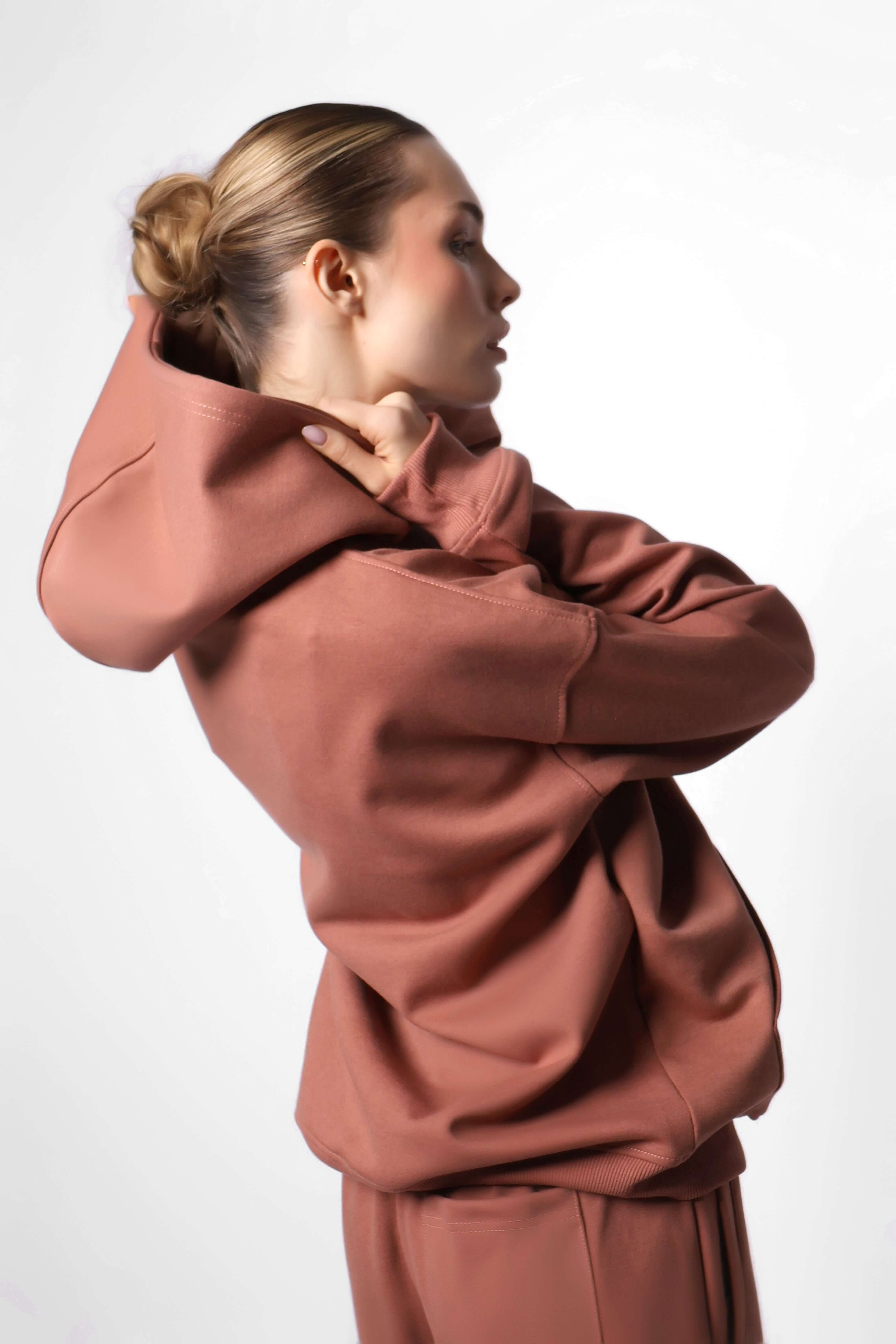 HEAVEN Relaxed Fit Hoodie - Premium Heavyweight Loungewear HEAVEN Hoodie front view HEAVEN Hoodie back view HEAVEN Wide Leg Joggers - Heavyweight Loungewear HEAVEN Joggers front view HEAVEN Wide Leg Joggers lifestyle shot Pulse Sports Bra with white logo