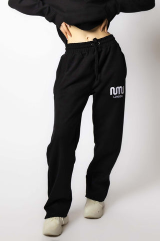 HEAVEN Relaxed Fit Hoodie - Premium Heavyweight Loungewear HEAVEN Hoodie front view HEAVEN Hoodie back view HEAVEN Wide Leg Joggers - Heavyweight Loungewear HEAVEN Joggers front view HEAVEN Wide Leg Joggers lifestyle shot Pulse Sports Bra with white logo