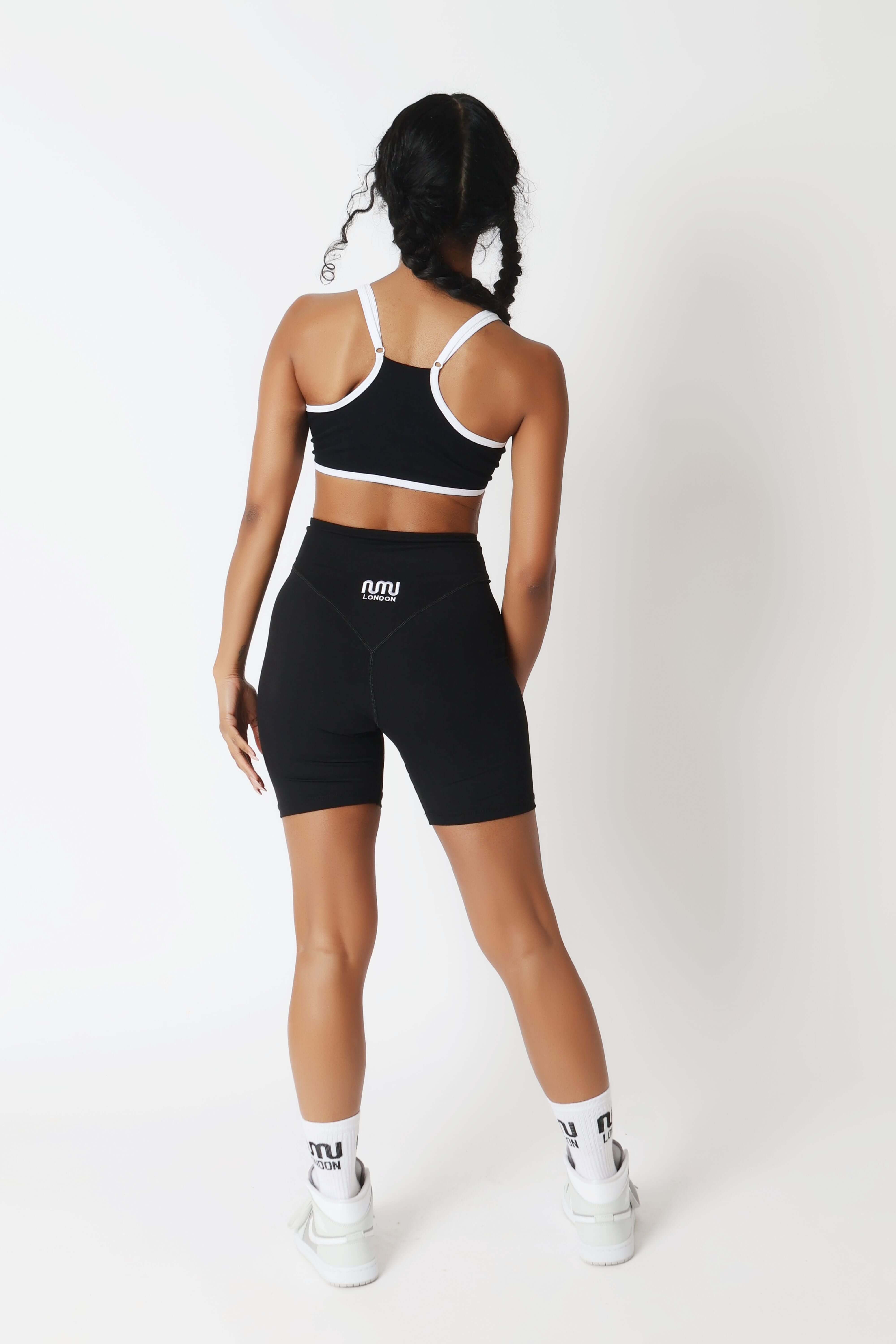 HEAVEN Relaxed Fit Hoodie - Premium Heavyweight Loungewear HEAVEN Hoodie front view HEAVEN Hoodie back view HEAVEN Wide Leg Joggers - Heavyweight Loungewear HEAVEN Joggers front view HEAVEN Wide Leg Joggers lifestyle shot Pulse Sports Bra with white logo